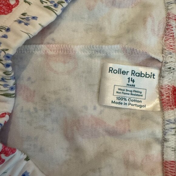 ROLLER RABBIT CHEETAH GARDEN PAJAMA SET - Picture 6 of 10